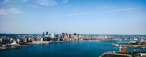 Boston from the sky 