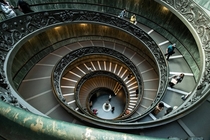 Bramante Staircase Vatican Museum Vatican City State 