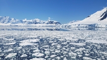Brash Ice in Antarctica 