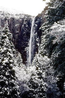 Bridal Veil Falls Yosemite 