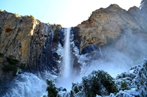 Bridalveil waterfall Yosemite California 