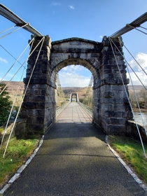 Bridge of Oich Invergarry Scotland early March  