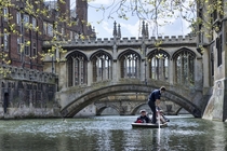 Bridge of Sighs Cambridge University    