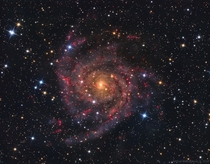 Bright spiral galaxy IC 