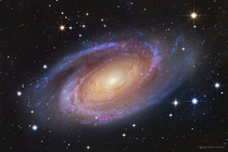 Bright Spiral Galaxy M 