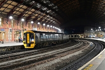 Bristol UK Train Platform