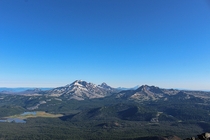 Broken Top Mountain and the South Sister Oregon USA