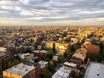 Brooklyn and Queens from the th floor