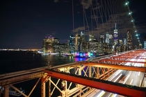 Brooklyn Bridge and Lower Manhattan New York