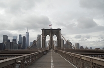 Brooklyn Bridge Completely Deserted During Quarantine Never Seen that Before 