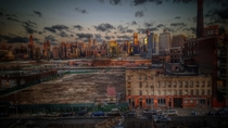 Brooklyn Industrial overlooking Manhattan 