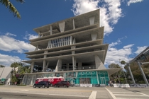 Brutalist Parking Garage in Miami Beach Designed by Herzog and de Meuron 