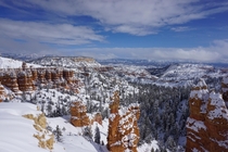Bryce Canyon After Snowfall 