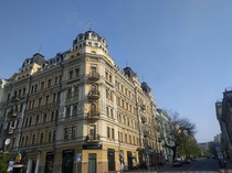 Building in Kiev Ukraine 