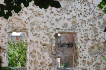Building in Mostar Bosnia and Herzegovina   OC
