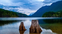 Buntzen Lake British Columbia Canada 