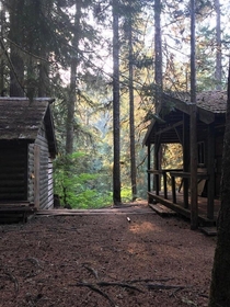 Cabins at Bagby Hot Springs Oregon