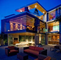 Californian Glass Heavy Design House 
