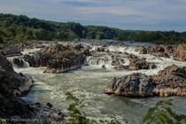 Can anyone believe that this is only  minutes from the White House Great Falls Park VA USA 