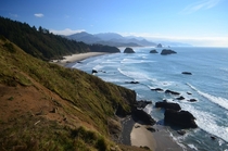 Cannon Beach taken from Ecola Point on Oregons northern coast x