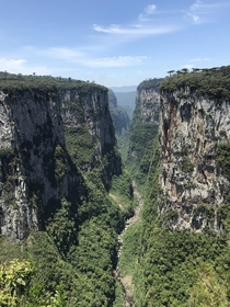 Canyons in Brazil 