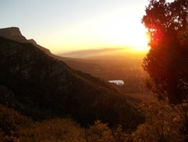 Capetown South Africa - A sunrise after a dawn run 