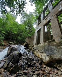 Carbide Willson Mill ruins