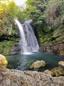 Carpinone falls Molise Italy 