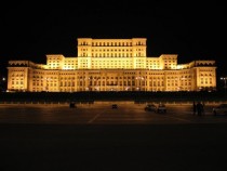 Casa Poporului The Palace of the Parliament in Bucharest Romania 