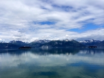 Cascade Mountains Glacier Bay National Park Alaska 