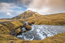 Cascading falls of Skg River Iceland  IGtomaszmig