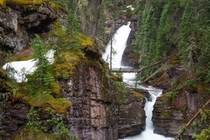 Cascading Falls Off of Mineral Creek North of Silverton CO 