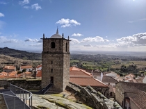 Castelo Novo in Portugal - the tower inside the Castle 