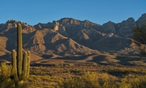Catalina Mountains in southern Arizona 