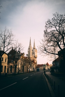 Cathedral in Zagreb Croatia