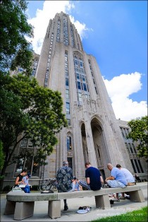 Cathedral of Learning University of Pittsburgh  makes going to class enjoyable