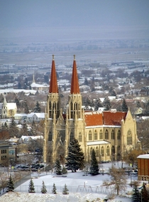 Cathedral of St Helena Montana USA