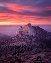 Cathedral Peak Yosemite OC 