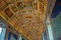 Ceiling inside Vatican Museums 