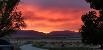 Cental Utah Sunset Taken  x Taken by me