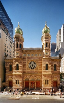 Central Synagogue in New York NY built in 