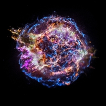 Chandra Reveals the Elementary Nature of Cassiopeia A  Image credit NASACXCSAO