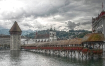 Chapel bridge in Luzern 
