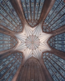 Chapel lookup at York Minster by Peter Li 