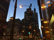 Chicago Downtown Dusk 