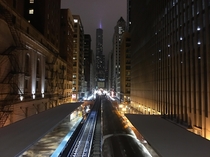 Chicago from the tracks