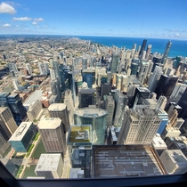 Chicago IL from the Willis tower