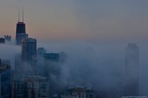 Chicago in Fog 