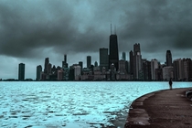 Chicago skyline ft my girlfriends dad