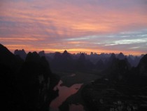Chinese sunset 